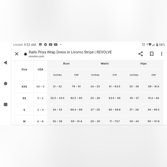 Rails pryia Livorno stripe wrap dress xs NWT Feminine - Picture 5 of 12